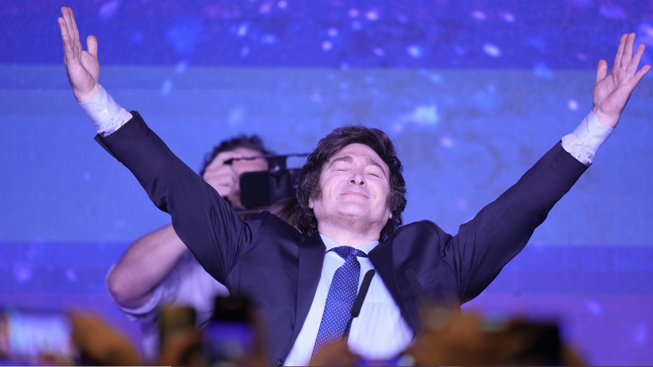 Mucho bolivianos a favor de Javier Milei: "Me gustaría tener un presidente él"